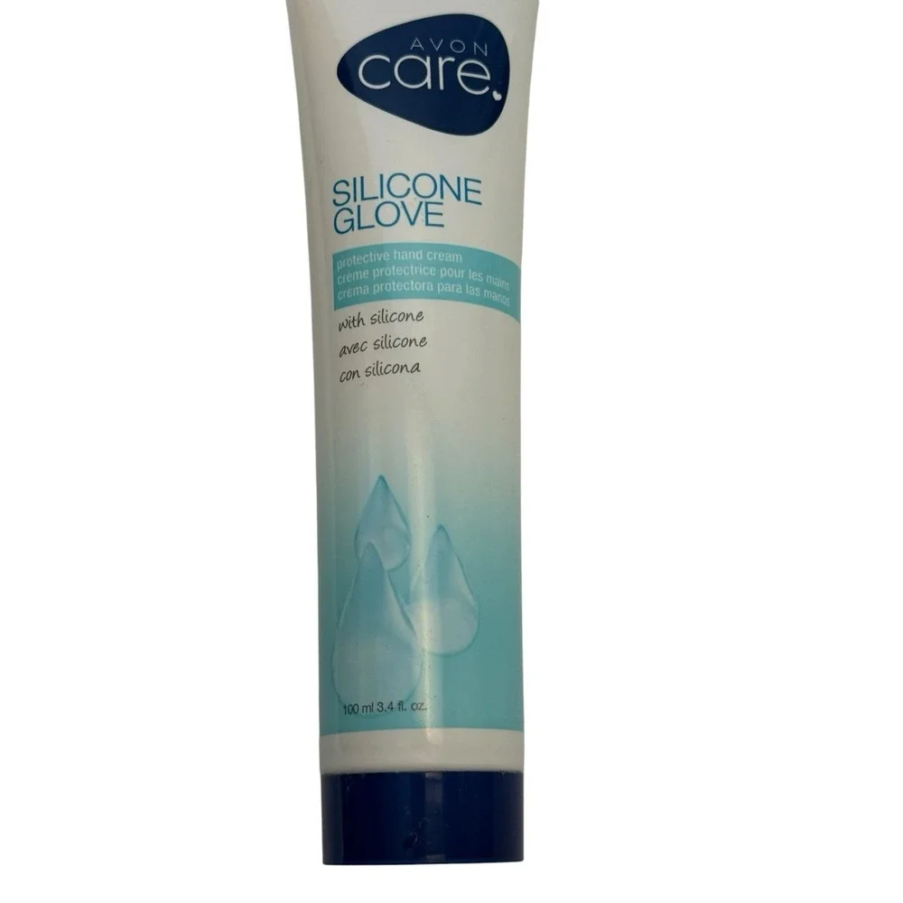 Avon Care Silicone Glove Protective Hand Cream‎ 2 Pack 3.4 fl oz Each
